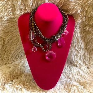 Aqua Statement Necklace